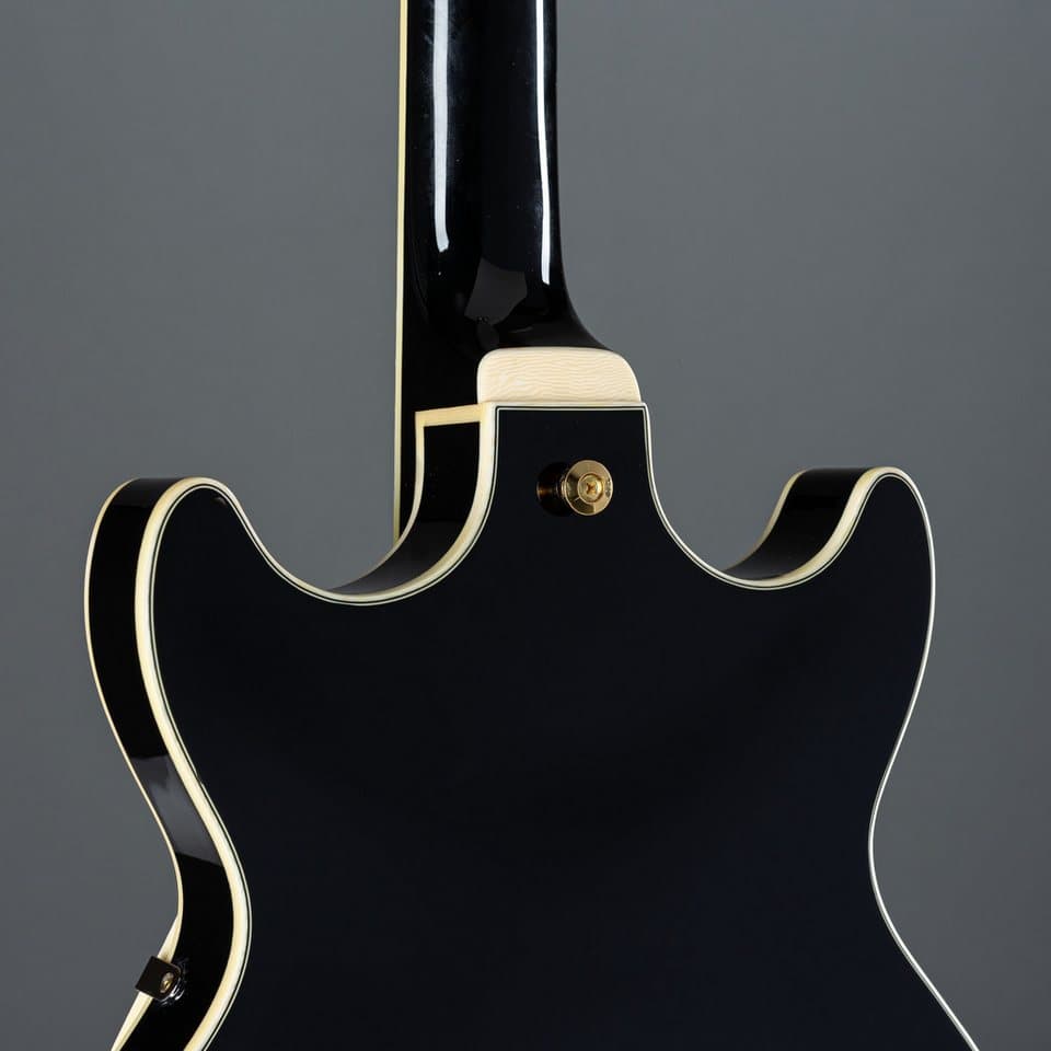 Ibanez Halbakustik-Gitarre, Halb-Akustik Gitarren, Andere Formen, Artcore Expressionist AMH90-BK Black - Halbakustik Gitarre - Thumbnail 7