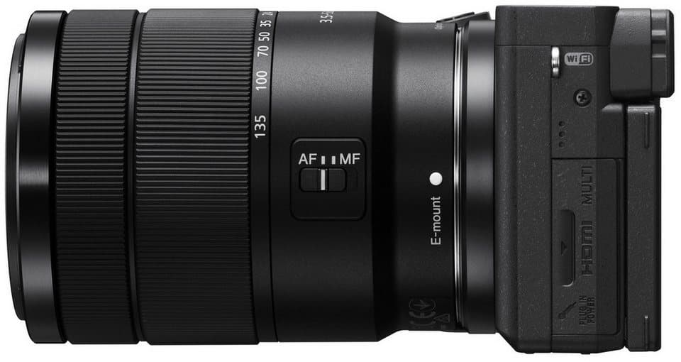 Sony Set: SEL70350G Objektiv + Alpha 6400AMB APS-C Systemkamera (SEL-18135, SEL70350G, 24 MP, 2x opt. Zoom, Bluetooth, WLAN, E-Mount Systemkamera, 24 Megapixel, 4K Video, 180° Klapp-Display) - Thumbnail 5
