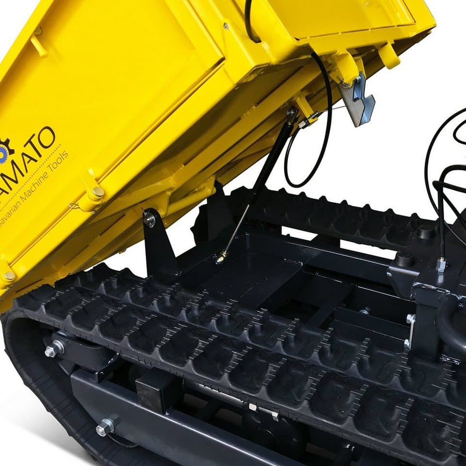 BAMATO Motorschubkarre MTR-300, 125 l, 1-tlg., Minidumper, Raupendumper, Dumper - Thumbnail 3