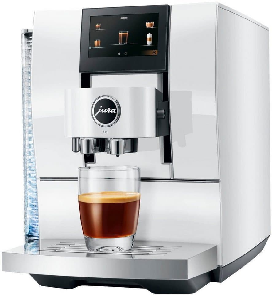 JURA Kaffeevollautomat 15410 Z10 Diamond White (EA), 51 Spezialitäten, Touch, Light & Cold Brew - Thumbnail 11