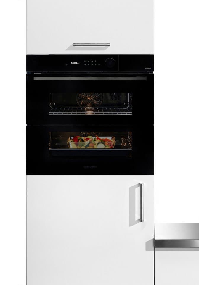 Samsung Pyrolyse Backofen Serie 5 NV7B5775XDK, mit 1-fach-Teleskopauszug, Pyrolyse-Selbstreinigung, Dual Cook Flex – Ein Ofen. Zwei Garräume. Flexible Tür. - Thumbnail 3