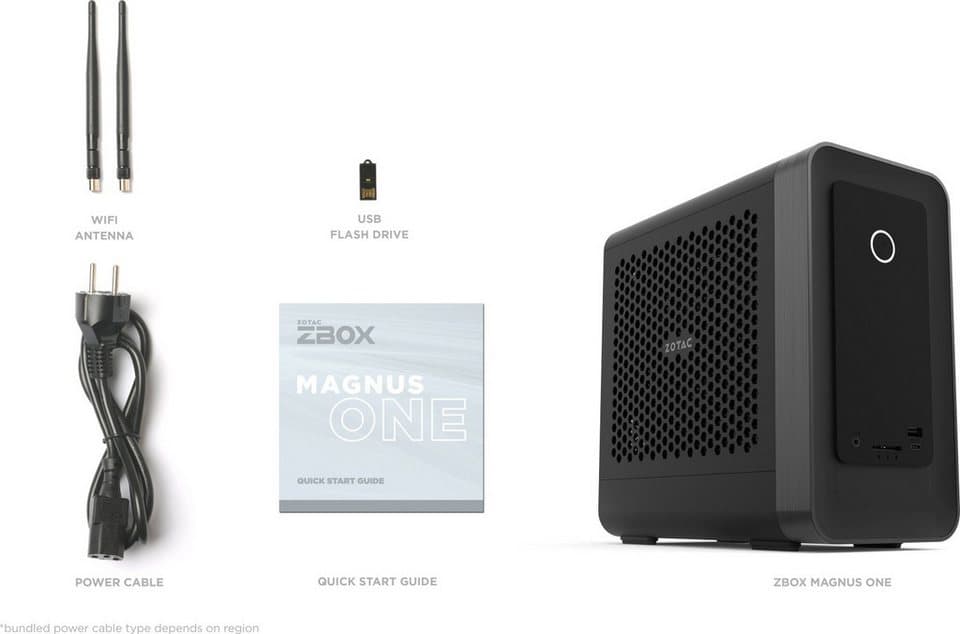 Zotac MAGNUS ONE EU275070C Barebone-PC (Intel® Core Ultra 7, GeForce RTX 5070, 96 GB RAM, 96 GB SSD) - Thumbnail 6