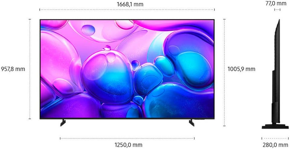 Samsung GQ75Q6FAAU QLED-Fernseher (189 cm/75 Zoll, 4K Ultra HD, Smart-TV, Quantum HDR, Knox Security, Art Store, 3D Sound, Gaming Hub, AI TV) - Thumbnail 12