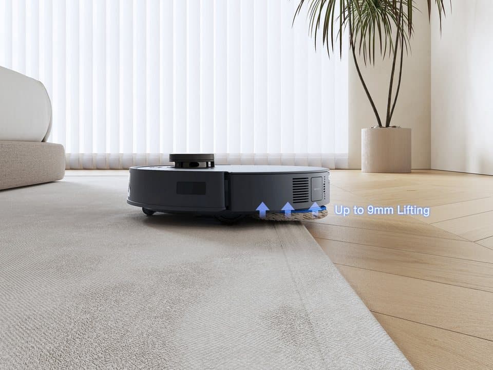 ECOVACS Saugroboter mit Wischfunktion, ECOVACS DEEBOT T30S PRO OMNI, 60 W, 11.000PA, OMNI Station, Mopphebesystem, Adaptive Kantenreinigung - Thumbnail 10