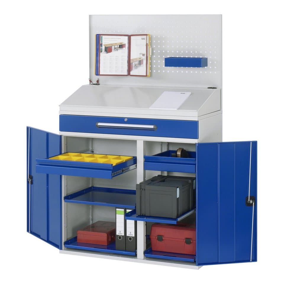 RAU Stehpult Rau Beistellschrank-Stehpult - Modell 04 BxTxH 1100x520x1110/1220/1770