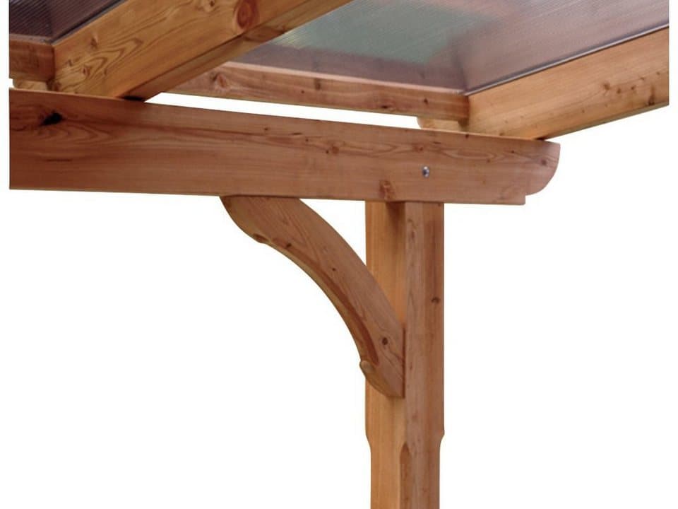 Skanholz Terrassendach Rimini, BxT: 434x250 cm, Bedachung Doppelstegplatten, 434 cm Breite, verschiedene Tiefen - Thumbnail 3