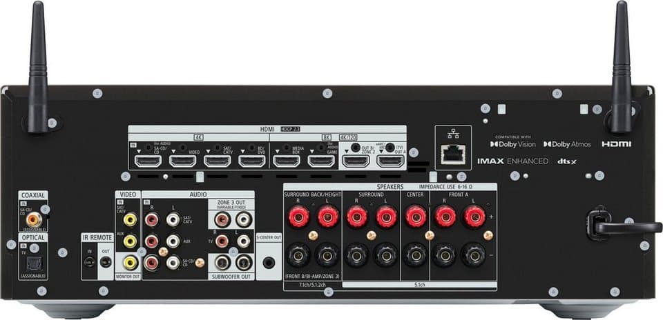 Sony TA-AN1000 7.2 Channel 8K A/V Verstärker (240 W) - Thumbnail 4