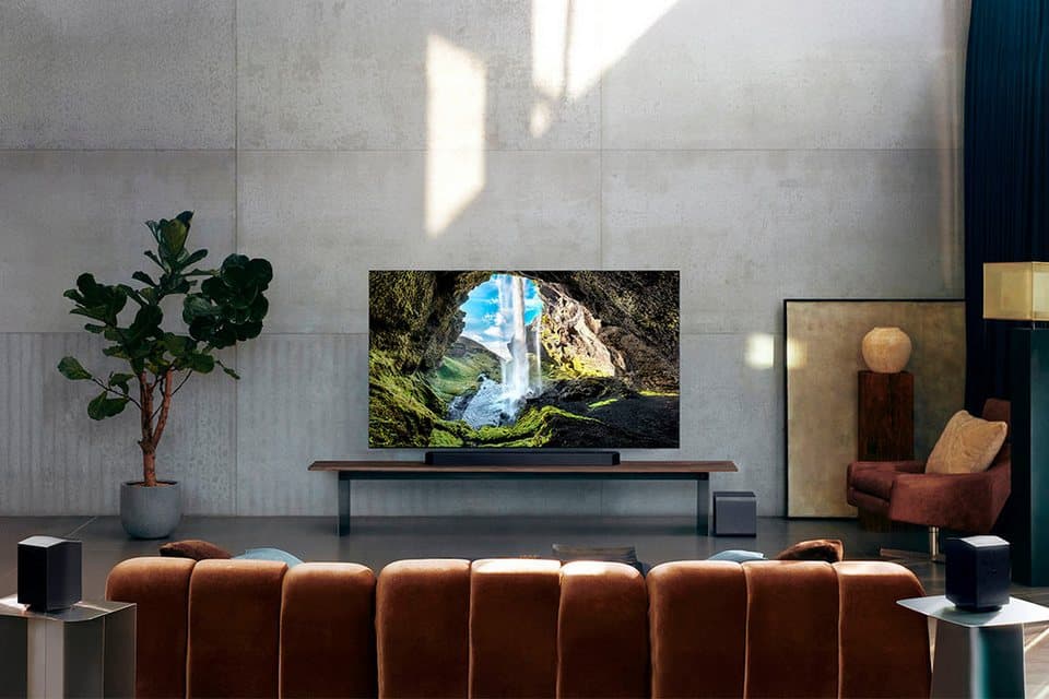 Samsung HW-Q995GF Q-Soundbar Soundbar 11.1.4 (Bluetooth, WLAN (WiFi), 40 W, 11.1.4-Kanal Subwoofer & Rücklautsprecher, Kabellos Dolby Atmos, DTS:X) - Thumbnail 9