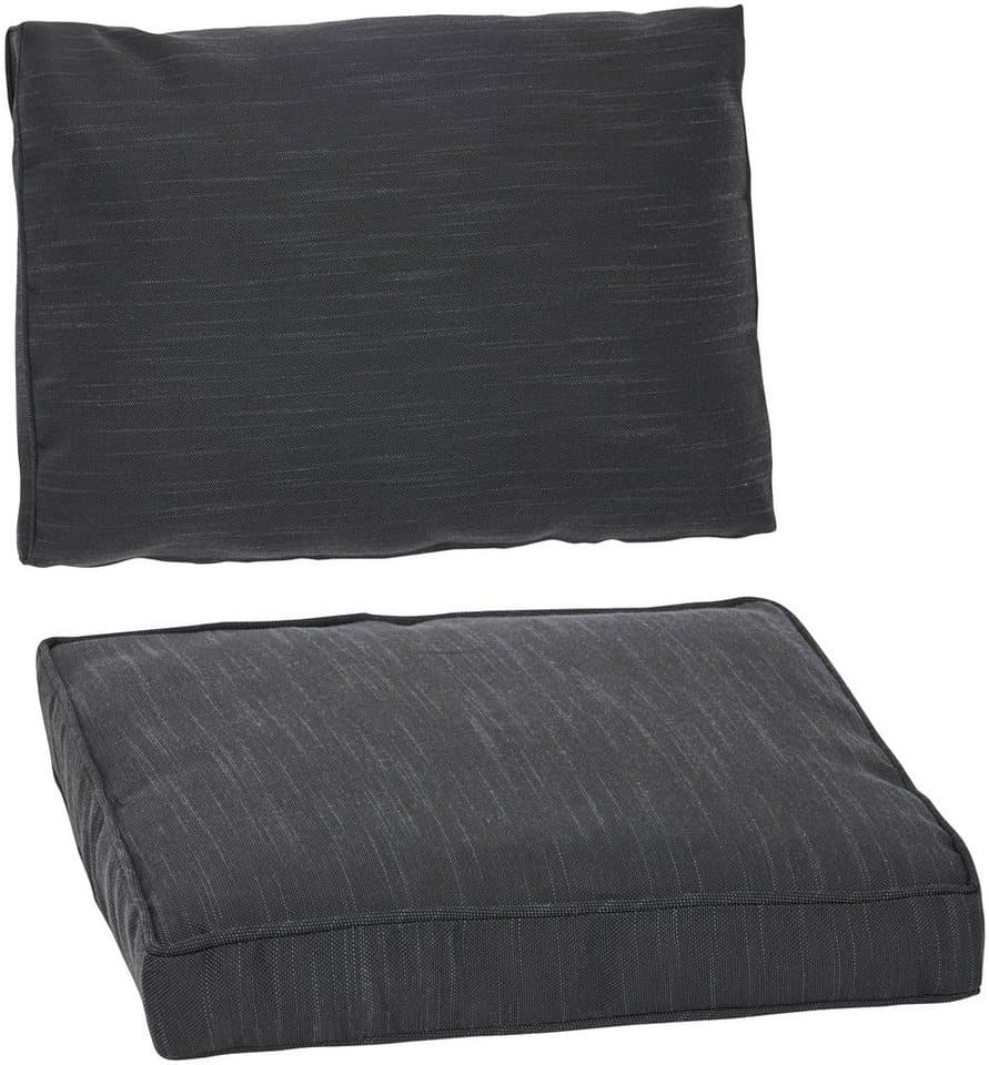 KONIFERA Gartenlounge-Set Rotterdam, (Set, 20-tlg., 3x 3er Sofa, 2x Hocker, 1x Tisch 120x82x67cm, inkl. Auflagen), Polyrattan, Stahl, Tischplatte aus Nonwood - Thumbnail 13