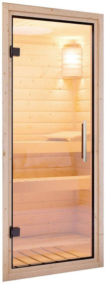 Karibu Sauna Bedine, BxTxH: 210 x 165 x 202 cm, 68 mm, (Set) ohne Ofen - Thumbnail 4