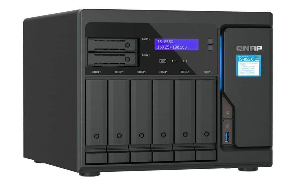 QNAP TS-855X NAS-Server - Thumbnail 2