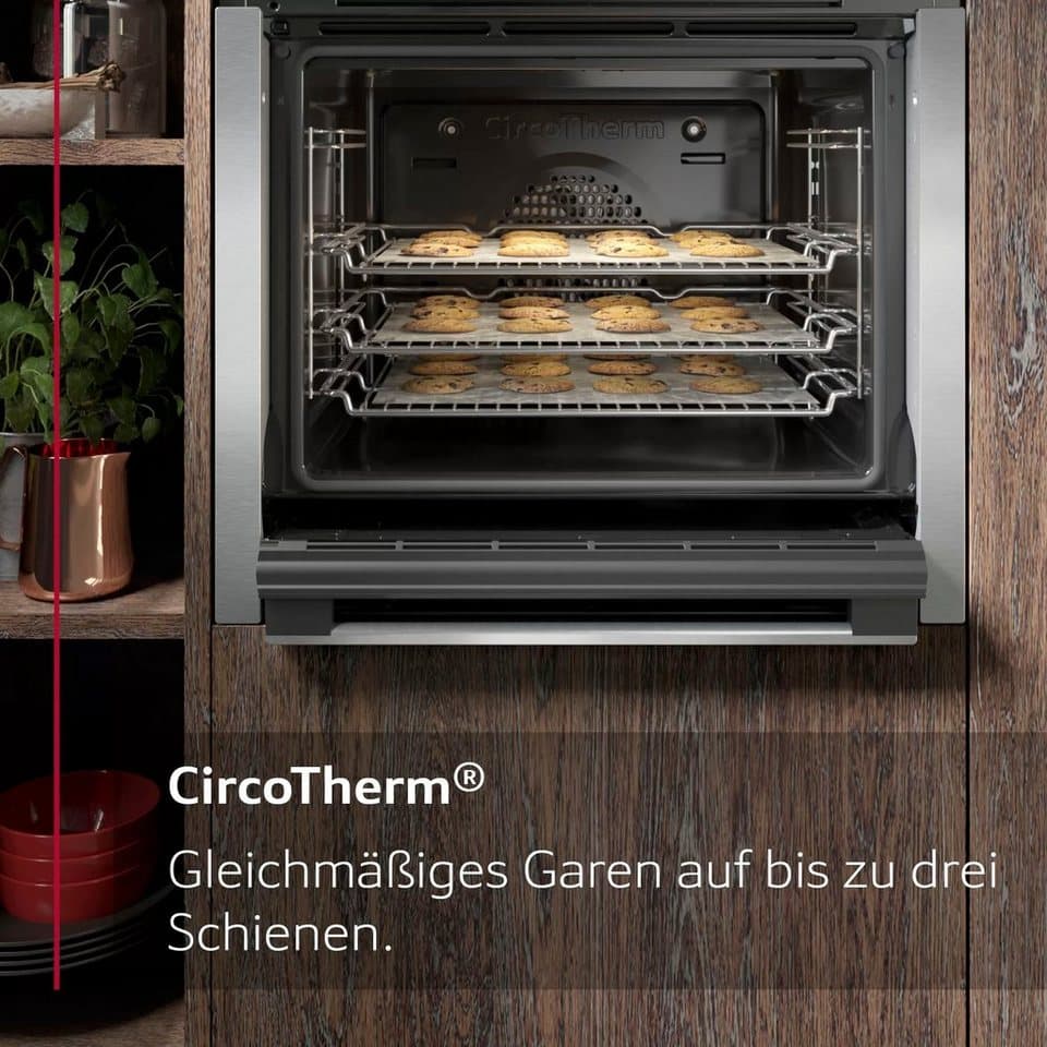 NEFF Backofen-Set N 30/N 70 BX18B, mit Teleskopauszug nachrüstbar, CircoTherm® zum Backen auf 3 Ebenen & Powerstufe für schnelle Hitze - Thumbnail 9