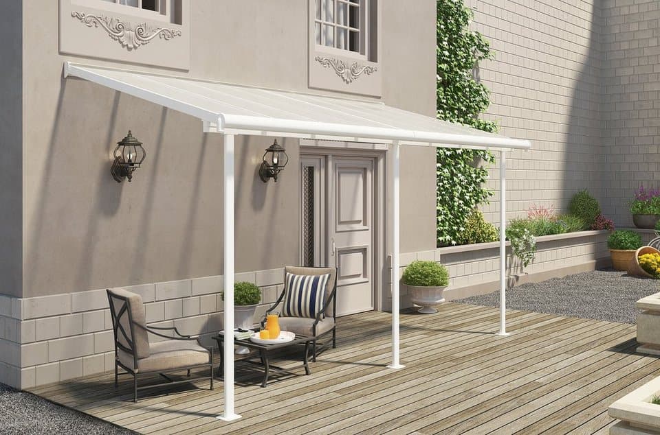 Palram - Canopia Terrassendach, BxT: 447x230 cm, Bedachung Dachplatten - Bild 1