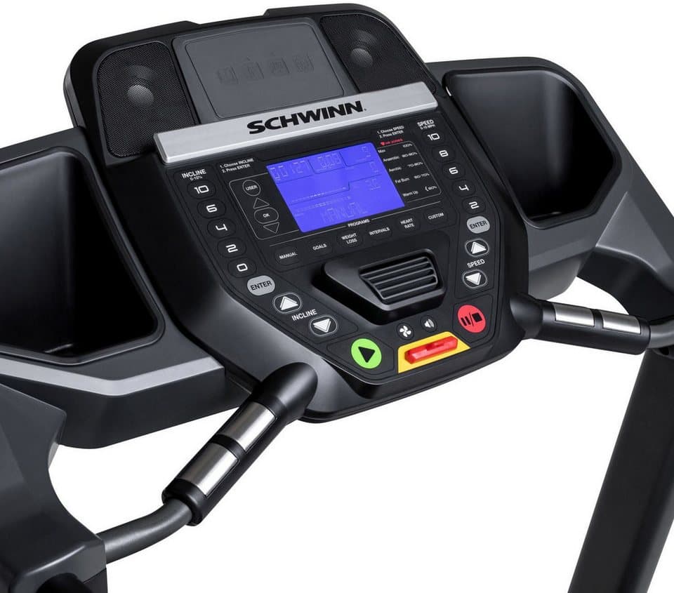 Schwinn Fitness Laufband Schwinn 510T, bis max. 16 km/h, klappbar, 124 kg max. Benutzergewicht - Thumbnail 4