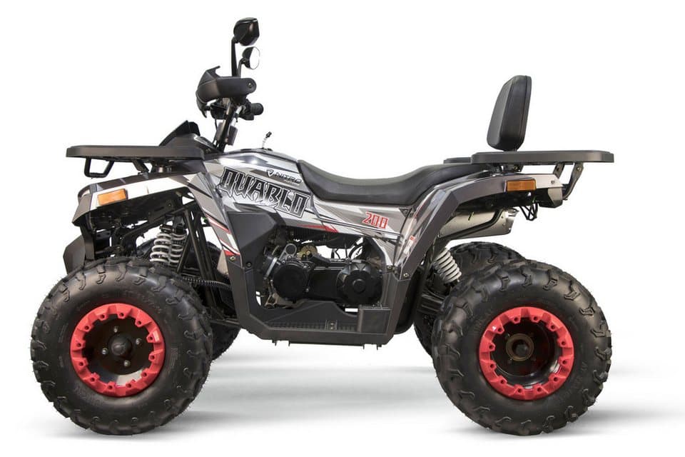 Smarty Quad 200cc maxi Kinder Quad Quablo CVT RS Platin - Thumbnail 2