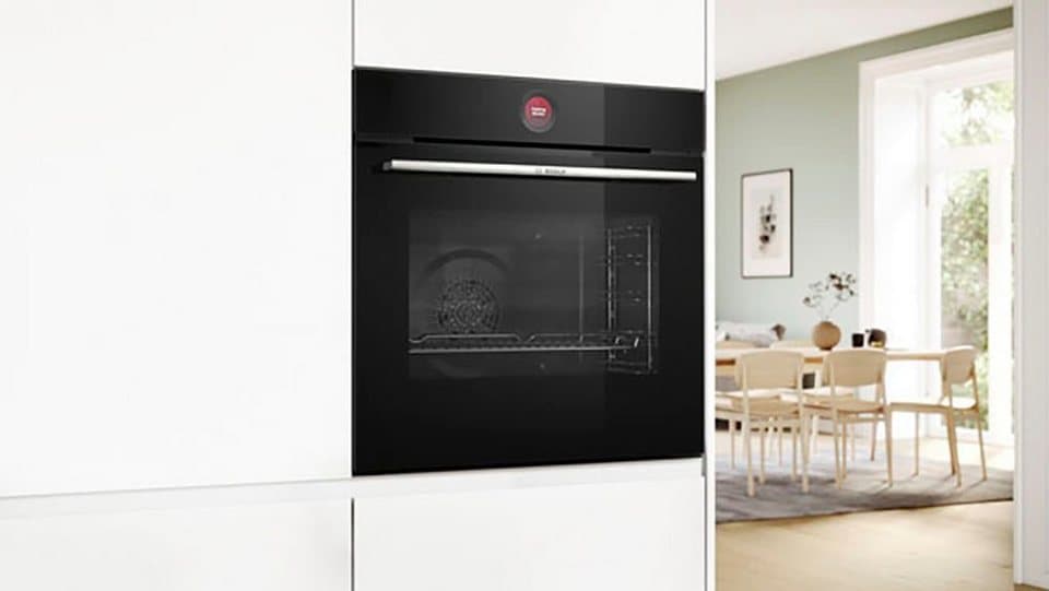 BOSCH Backofen Serie 8 HBG7221B2, mit Teleskopauszug nachrüstbar, Hydrolyse, Air Fry für knusprige Lebensmittel & Reinigungsunterstützung - Thumbnail 5