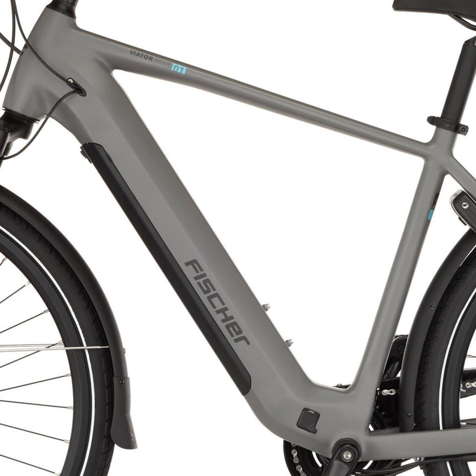FISCHER Fahrrad E-Bike Trekkingrad VIATOR MOVE 01 474 D, 8 Gang Shimano Acera RD-M3020-8 Schaltwerk, Heckmotor, 474 Wh - Thumbnail 10