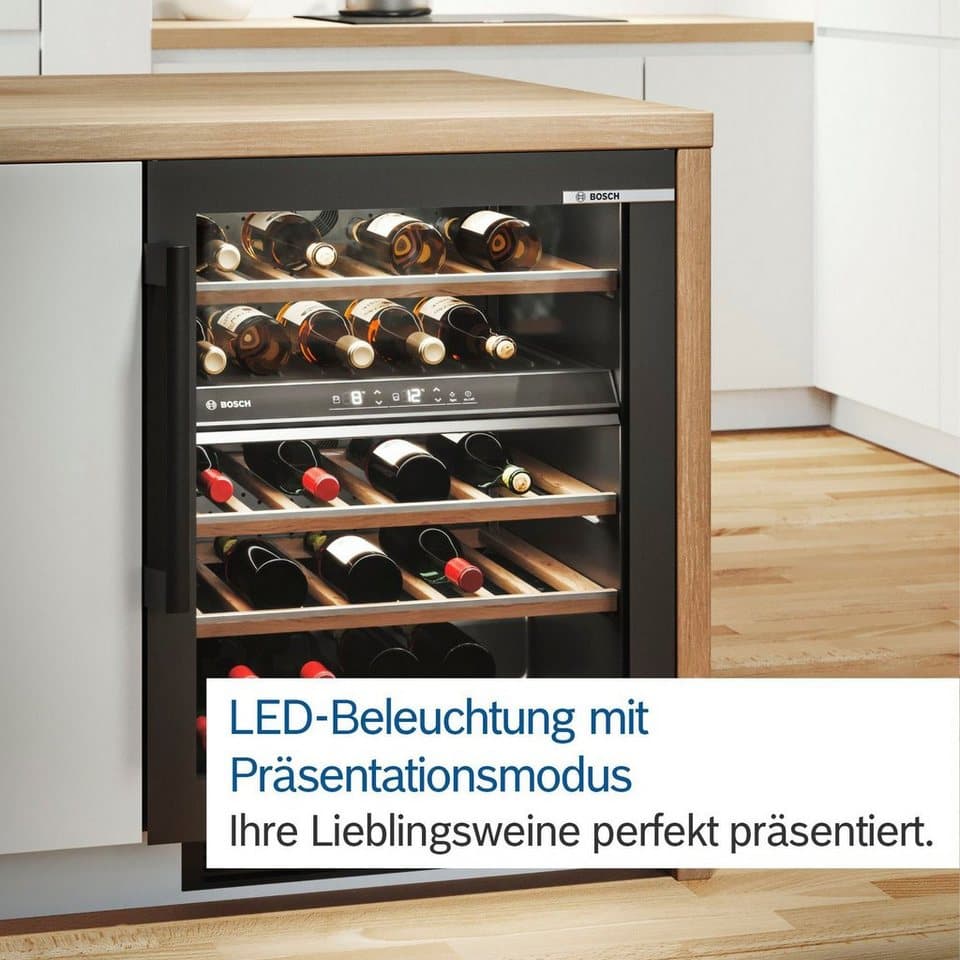 BOSCH Weinkühlschrank KWK36ABGA, für 199 Standardflaschen á 0,75l - Thumbnail 2