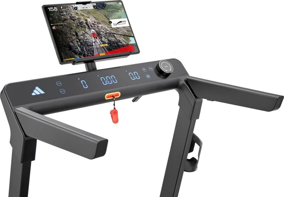 adidas Performance Laufband T-24c (mit Bluetooth und App-Funktion), bis max. 18 km/h, klappbar, mit Steigung, 110 kg max. Benutzergewicht - Thumbnail 21