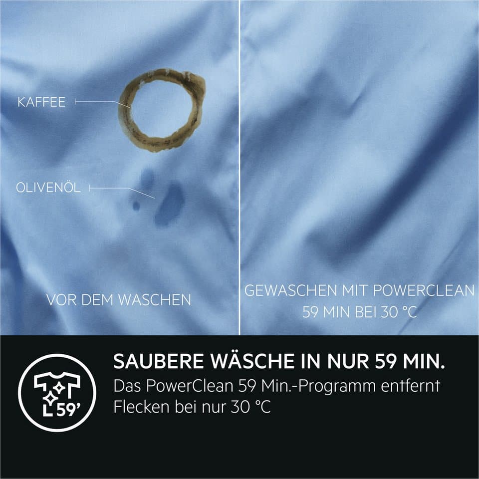 AEG Waschmaschine Toplader 8000 PowerCare® LTR8A80370, 6 kg, 1300 U/min, PowerClean: Vollständige Fleckenentfernung in 59 Min. bei nur 30 °C - Thumbnail 4