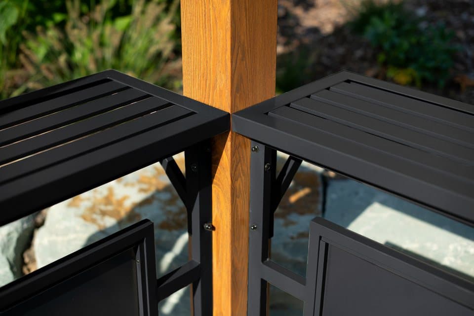 Sojag Grillpavillon »Maui« Holzoptik, 158x249x278 cm - Thumbnail 8