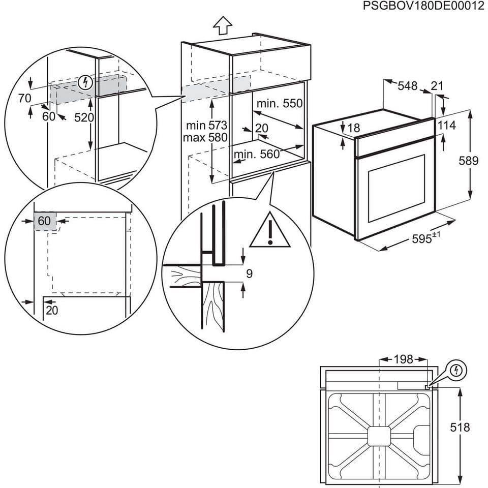 AEG Pyrolyse Backofen 6000 TR6PB50WSB, Pyrolyse-Selbstreinigung, Knusprig & saftig: SteamCrisp mit 25 % Dampf für leckere Ofengerichte - Thumbnail 22