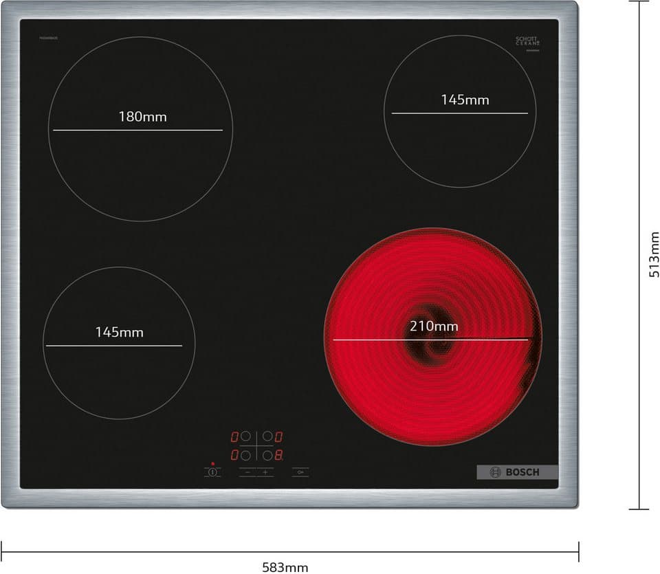 BOSCH Backofen-Set HBD230CR63, mit Teleskopauszug nachrüstbar, Gleichmäßige 3D-Heißluft & intuitive Touch-Select-Bedienung - Thumbnail 16