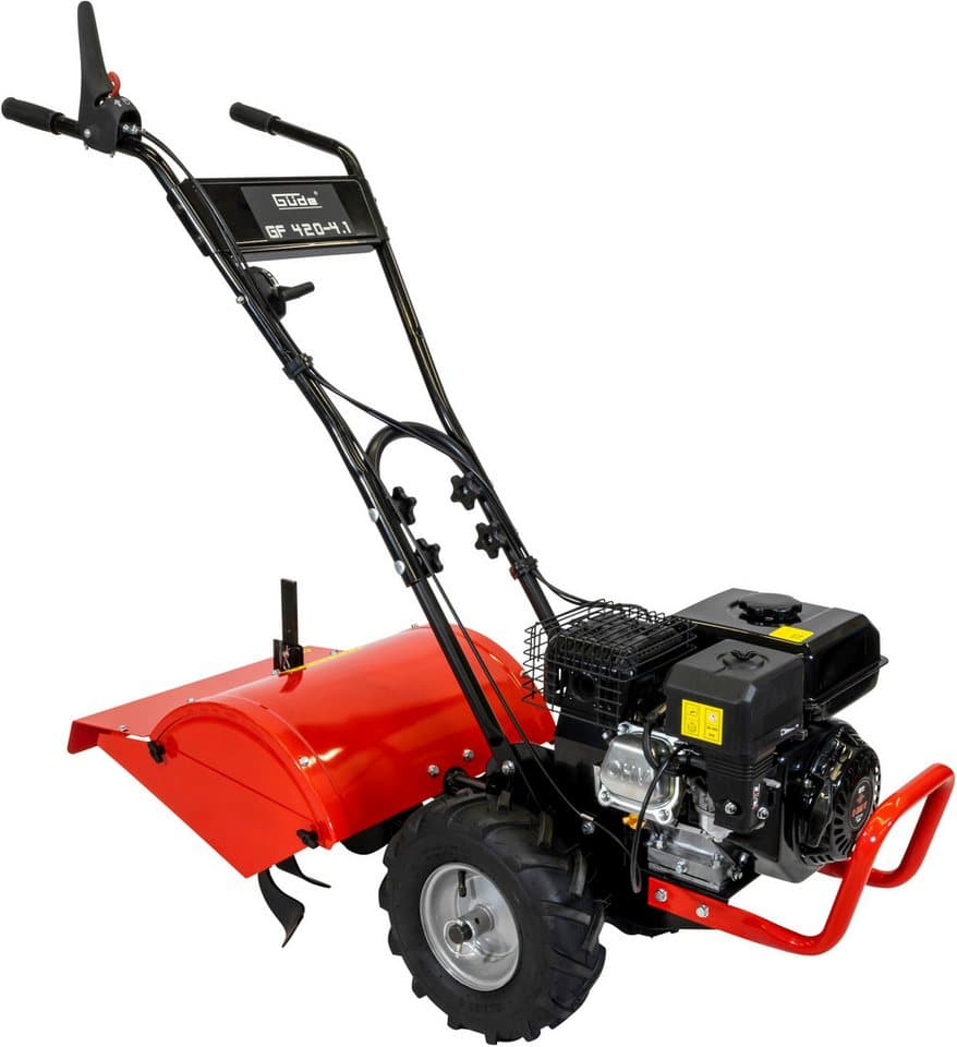 Güde Benzinmotorhacke Gartenfräse GF 420-4.1, 48 cm Arbeitsbreite, zum Einarbeiten von Mulch, Torf, Sand, Dünger oder Kompost - Thumbnail 2