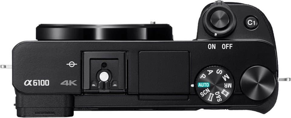Sony Alpha 6100 APS-C Kompaktkamera (24,2 MP, Bluetooth) - Thumbnail 3