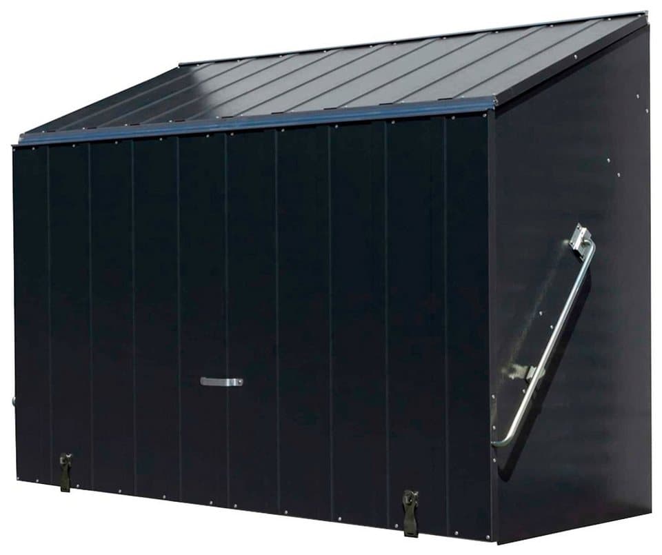 Trimetals Mülltonnenbox Sesame, Fahrradbox, BxTxH: 185x76x139 cm - Bild 1