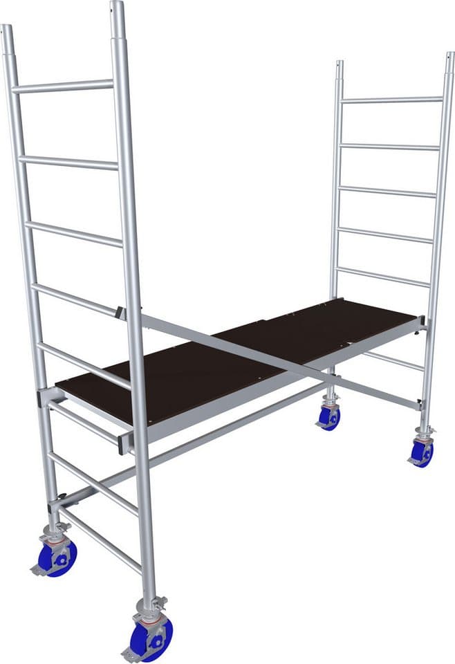 KRAUSE Fahrgerüst ProTec, (Set), Arbeitshöhe: 2,9 Meter