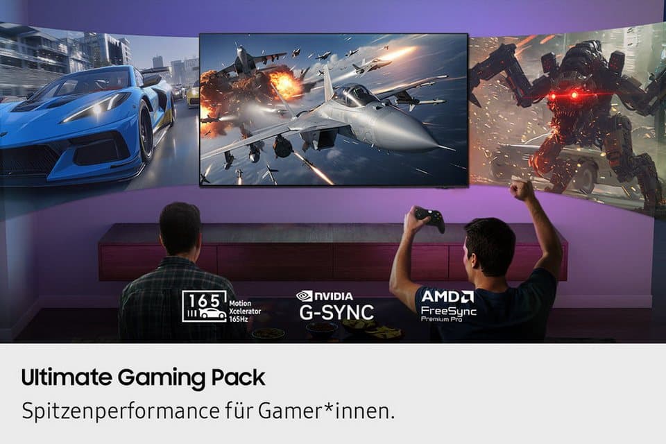 Samsung GQ55S95FAT OLED-Fernseher (138 cm/55 Zoll, 4K Ultra HD, Smart-TV, HDR Pro & Glare Free, Dolby Atmos & AI Sound, Gaming Hub, bis zu 165Hz) - Thumbnail 7