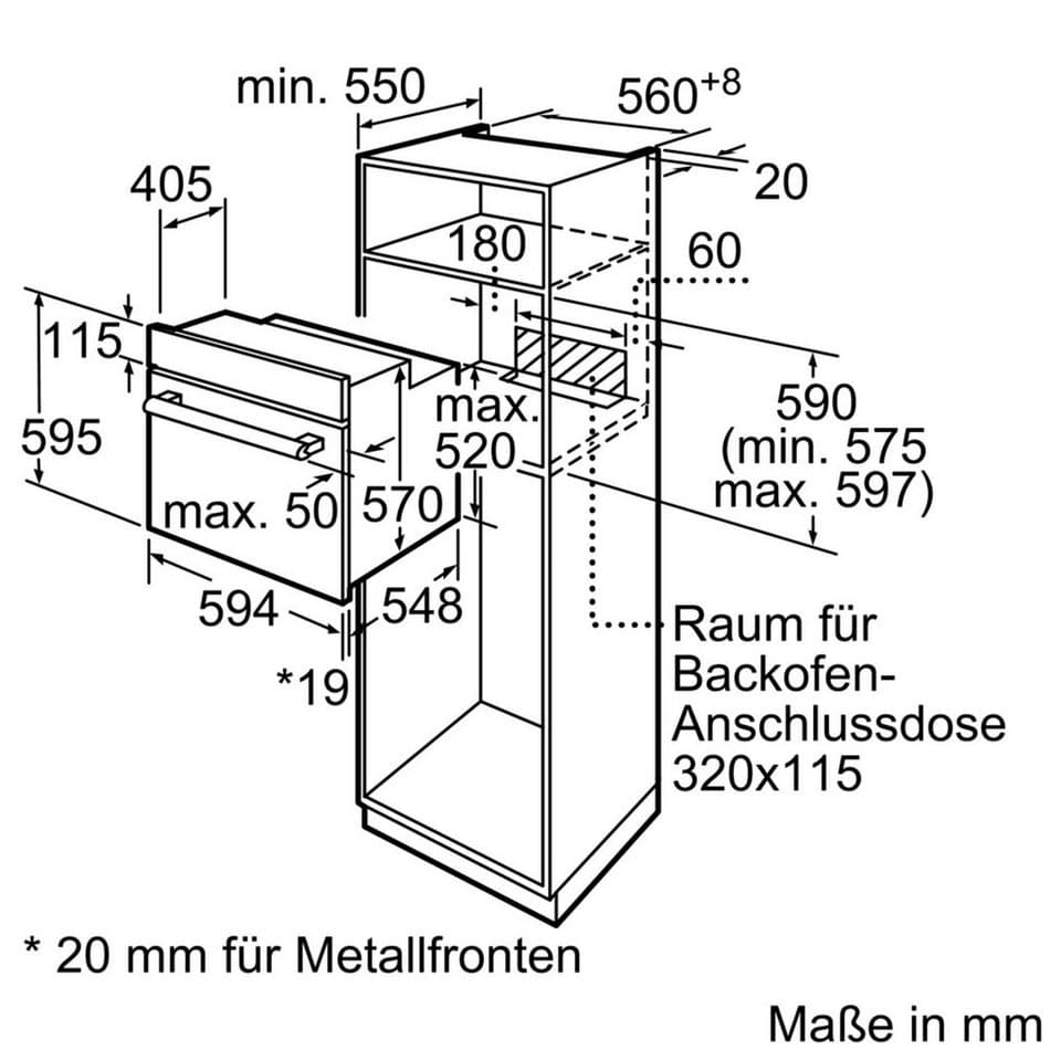 SIEMENS Backofen-Set EQ112EA01Z, mit Teleskopauszug nachrüstbar, 3D-Heißluft auf 3 Ebenen & extra Platz dank Bräter- und Zweikreiszone - Thumbnail 17