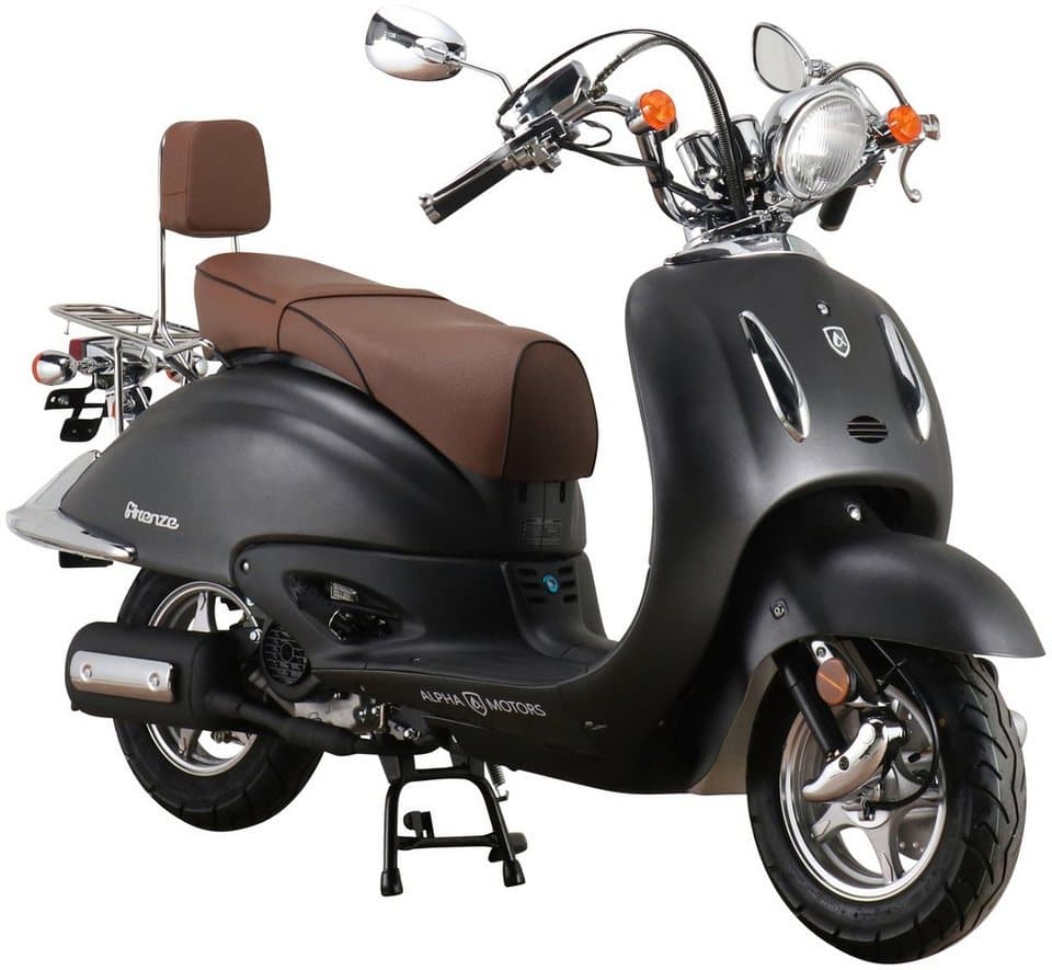 Alpha Motors Motorroller Retro Firenze, 50 ccm, 45 km/h, Euro 5, im Retro-Look - Bild 1