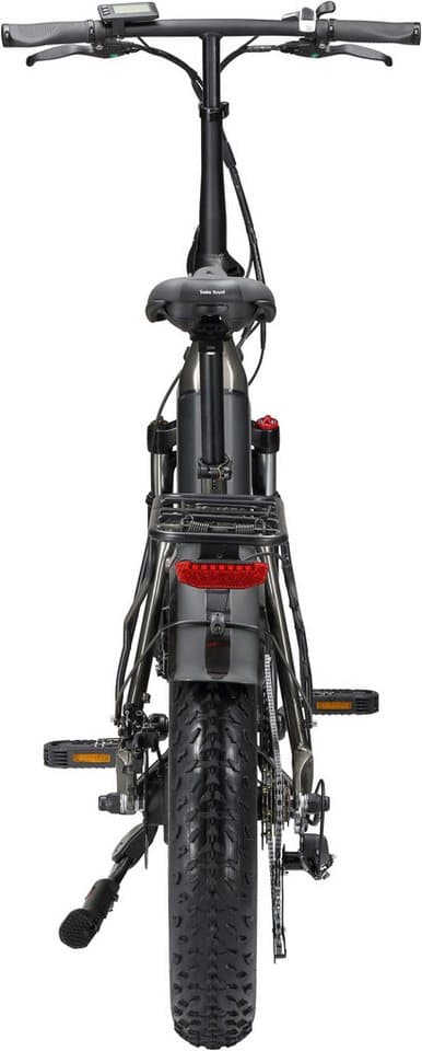 GreenStreet E-Bike Klapprad Tiefeinsteiger Klapprad GS5, 7 Gang Shimano, Kettenschaltung, Heckmotor, 360 Wh, (Set, 2 tlg., mit Akku-Ladegeräte, Fat Tires), Pedelec, Elektrofahrrad für Damen u. Herren - Thumbnail 8