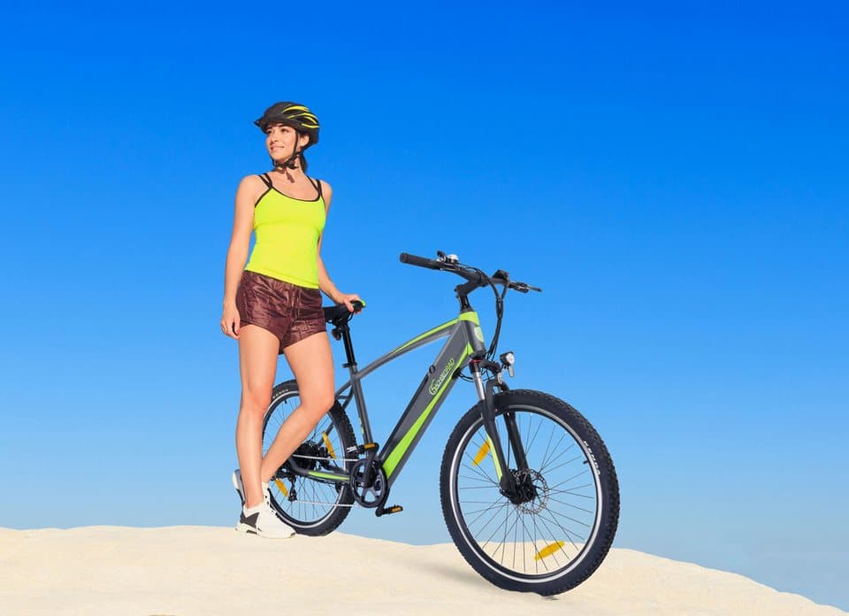 SachsenRAD E-Bike Mountainbike R8 Flex III, 9 Gang Shimano Shimano Altus Schaltwerk, Kettenschaltung, Heckmotor, 520 Wh, (mitgeliefertes, optionales Schutzblech mit integriertem Rücklicht), LCD-Steuerdisplay, Fahrmodus Pedelec, LED- Beleuchtung - Thumbnail 4