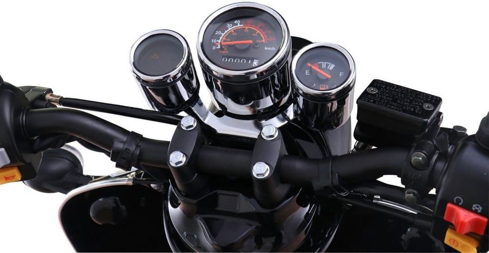 Alpha Motors Motorroller Venus, 50 ccm, 45 km/h, Euro 5, im Retro-Look - Thumbnail 4