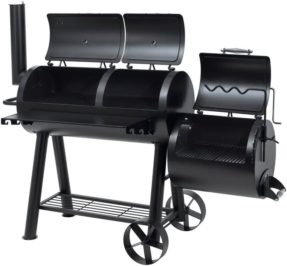 Tepro Smoker Indianapolis, BxTxH: 184x88x153 cm, 155 kg - Thumbnail 3