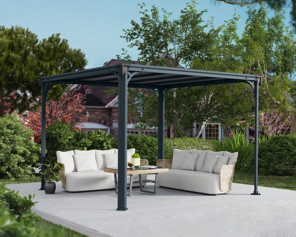 Palram - Canopia Pavillon Pergola Milano, BxT: 309x309 cm