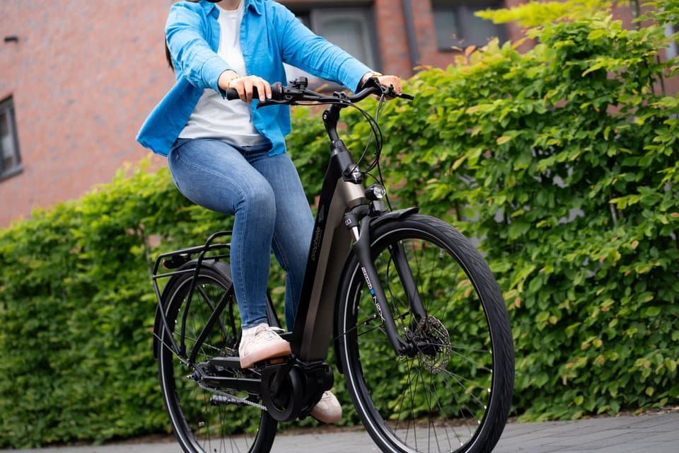 Prophete E-Bike Cityrad Geniesser 3.8, 7 Gang Shimano Nexus Schaltwerk, Nabenschaltung, Mittelmotor, 400 Wh - Thumbnail 12