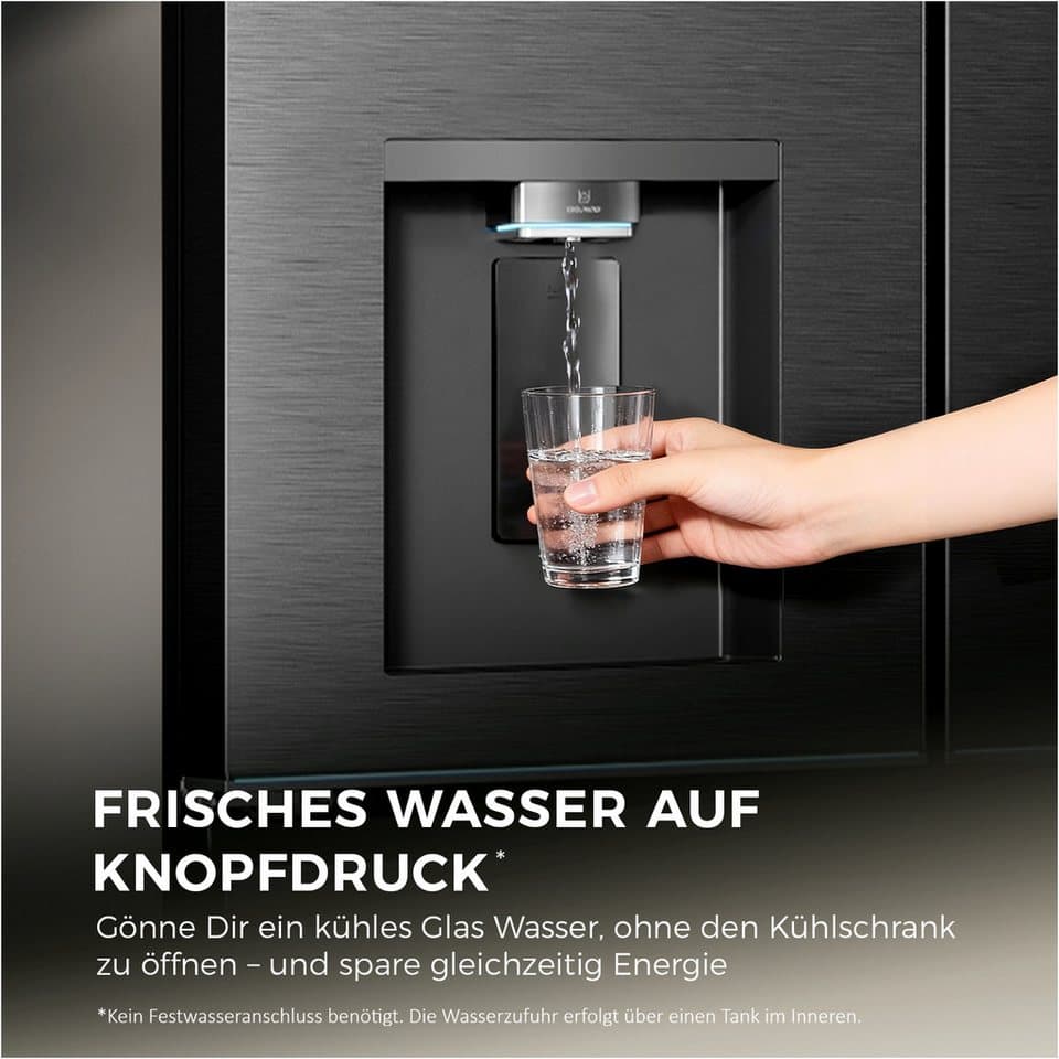 Haier Multi Door Horizon Collection HCW99F18DHMB, 182,5 cm hoch, 90,5 cm breit - Thumbnail 11