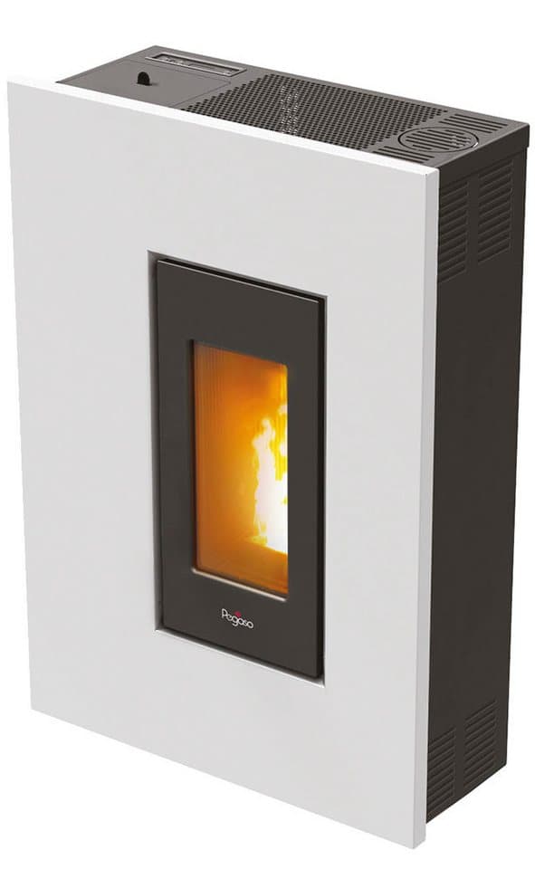 Pegaso Pelletofen Pegaso » Madison 5«, 2,5-5,2 kW raumluftunabhängig, 5,2 kW, Flurmodell, Abgang oben, hinten oder seitlich, WIFI optional - Thumbnail 3