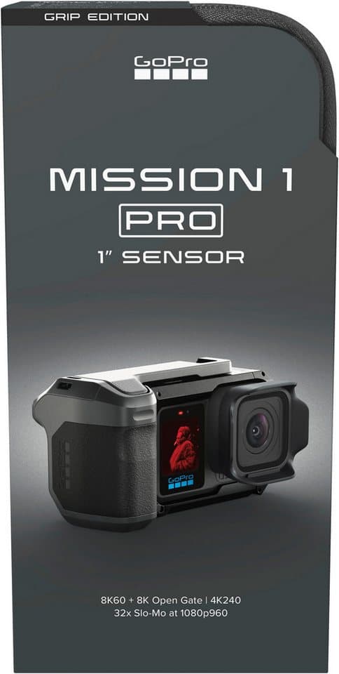 GoPro Mission 1 Pro GRIP Edition Action Cam (8K, WLAN (Wi-Fi), Bluetooth) - Thumbnail 6