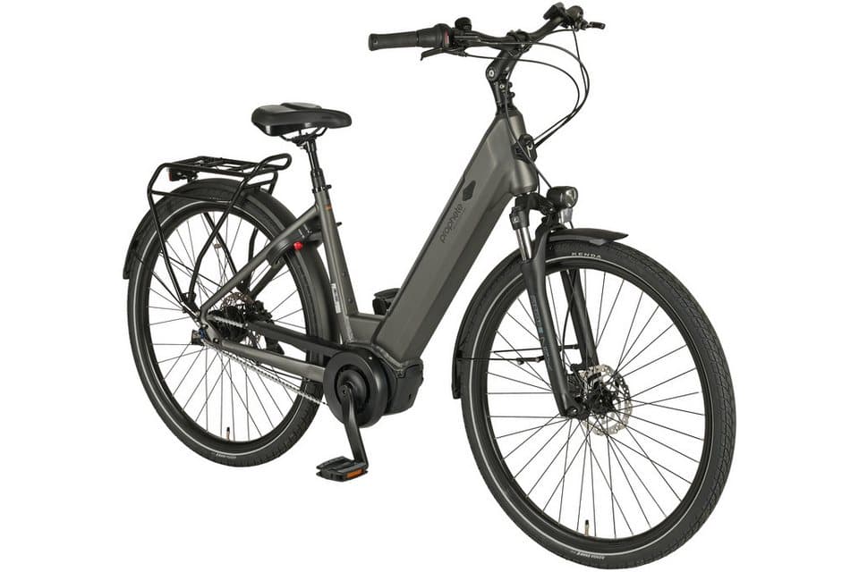 Prophete E-Bike Cityrad Geniesser 3.0, 7 Gang Shimano Nexus Schaltwerk, Nabenschaltung, Mittelmotor, 360 Wh, Pedelec, Elektrofahrrad für Damen u. Herren - Thumbnail 2