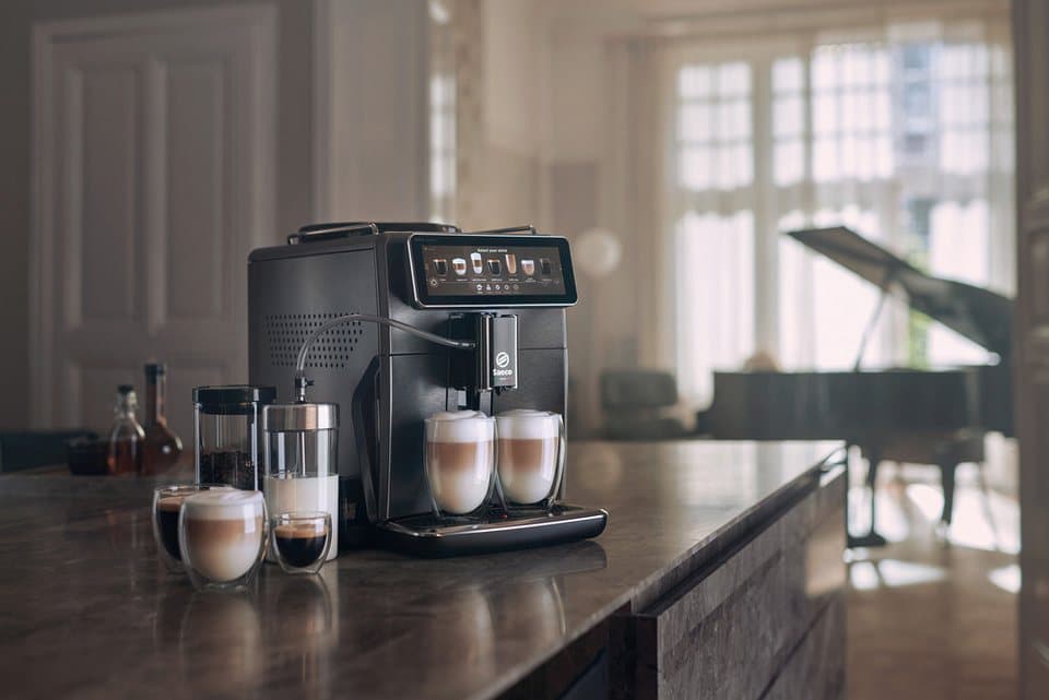 Saeco Kaffeevollautomat Saeco Xelsis Suprema SM8885/00, 22 Kaffeespezialitäten, 8 Benutzerprofile, CoffeeMaestro - Thumbnail 5