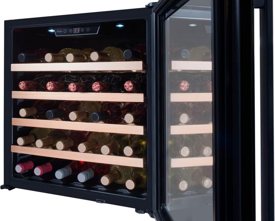 Amica Einbauweinkühlschrank WK 341 210 S, für 40 Standardflaschen á 0,75l,LED-Beleuchtung - Thumbnail 3