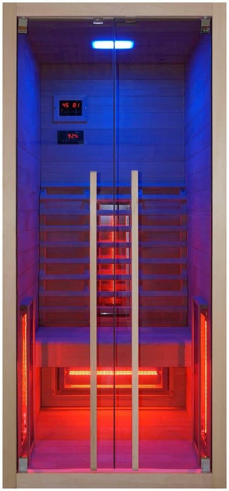 Sanotechnik Infrarotkabine RUBY 1, BxTxH: 100 x 90 x 195 cm, für 1 Person - Thumbnail 3