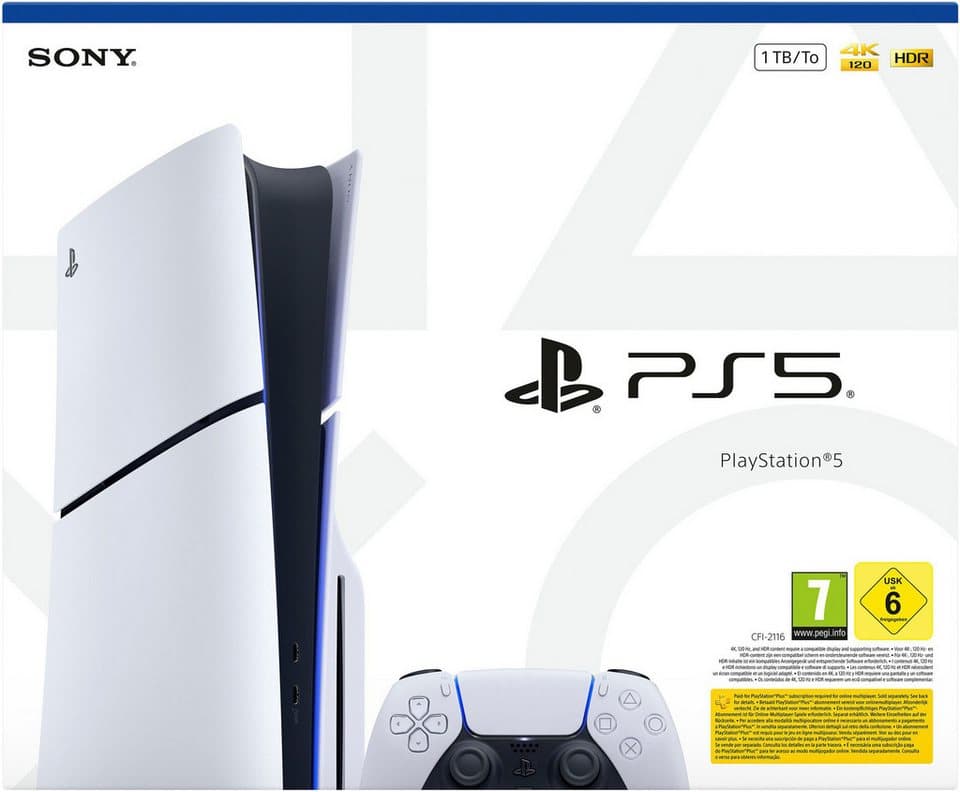 PlayStation 5 PS5 Disk Slim Edition 1TB + Resident Evil Requiem 1TB - Thumbnail 17