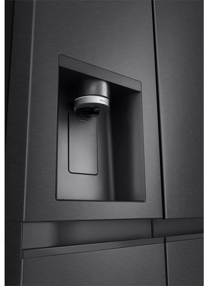 LG Side-by-Side GSLE81EPBD, 179 cm hoch, 91,3 cm breit, Wasser-/Eis-/Crushed Ice-Spender, Wassertank, Door Cooling+ - Thumbnail 5