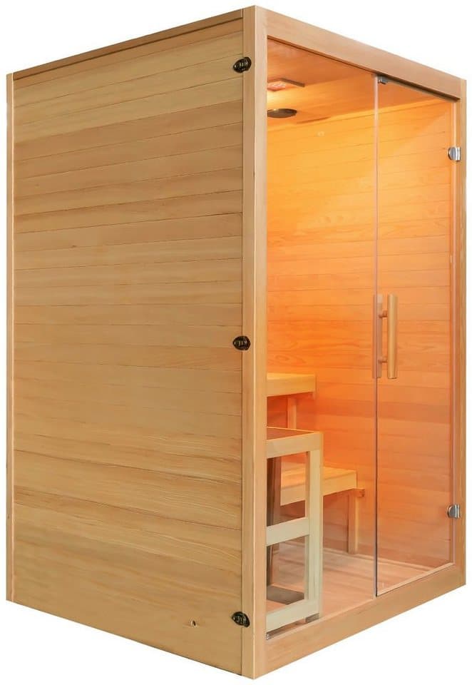 Sanotechnik Infrarotkabine »Twincombi« Sauna+Infrarot, BxTxH: 130 x 120 x 200 cm, LxBxH: 130x120x200cm - Bild 1